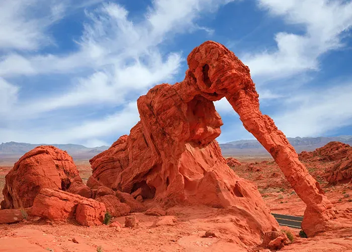 elephant rock valley of fire state park